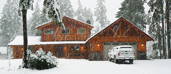 Pacific Northwest log and timber homes, BW Construction